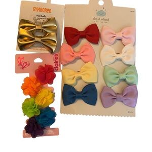 3 Packs of Baby/Toddler Girl Hair Clips NWT